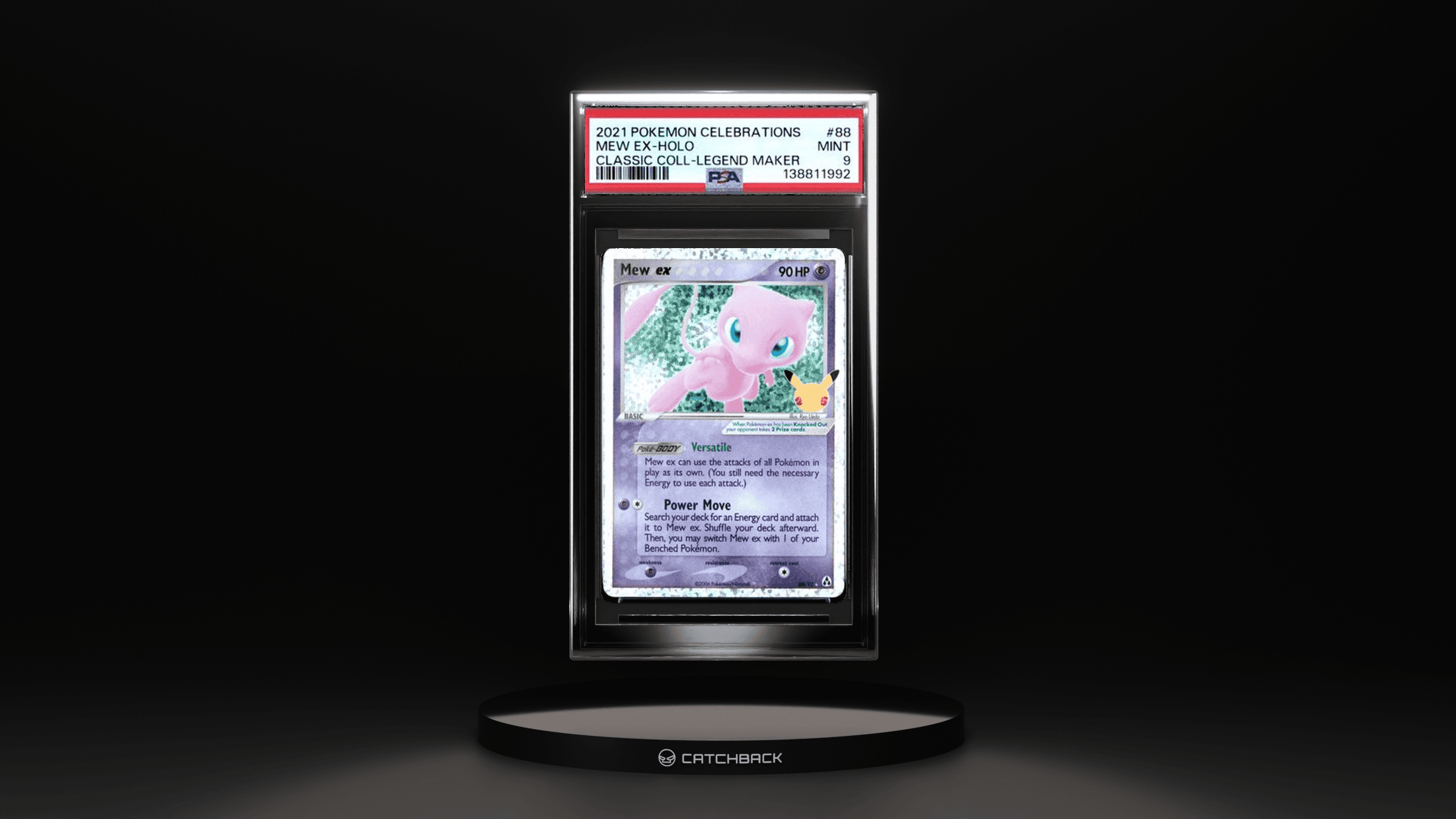 Mew Ex-holo Classic Coll-legend Maker