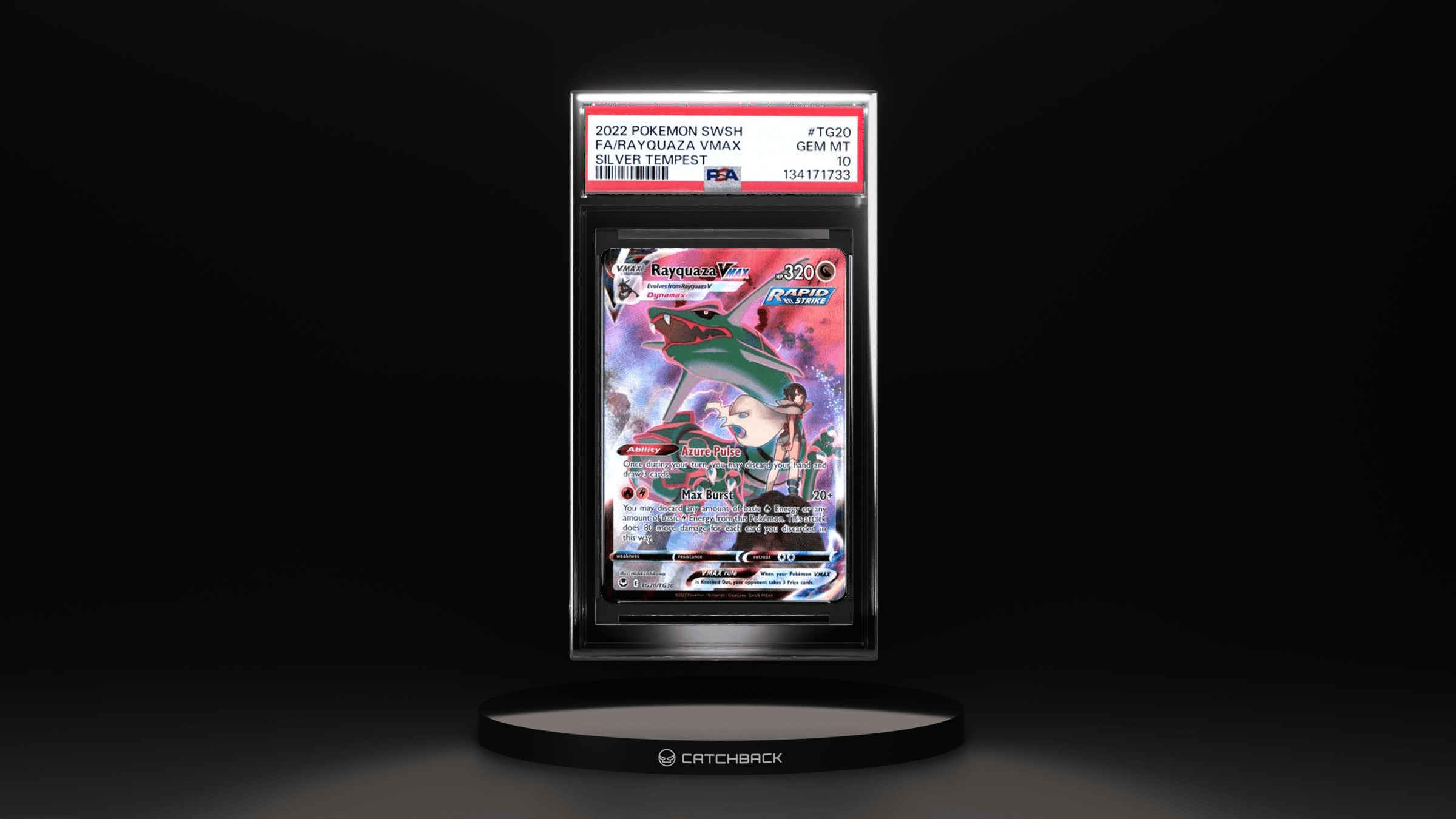 Rayquaza Vmax Silver Tempest