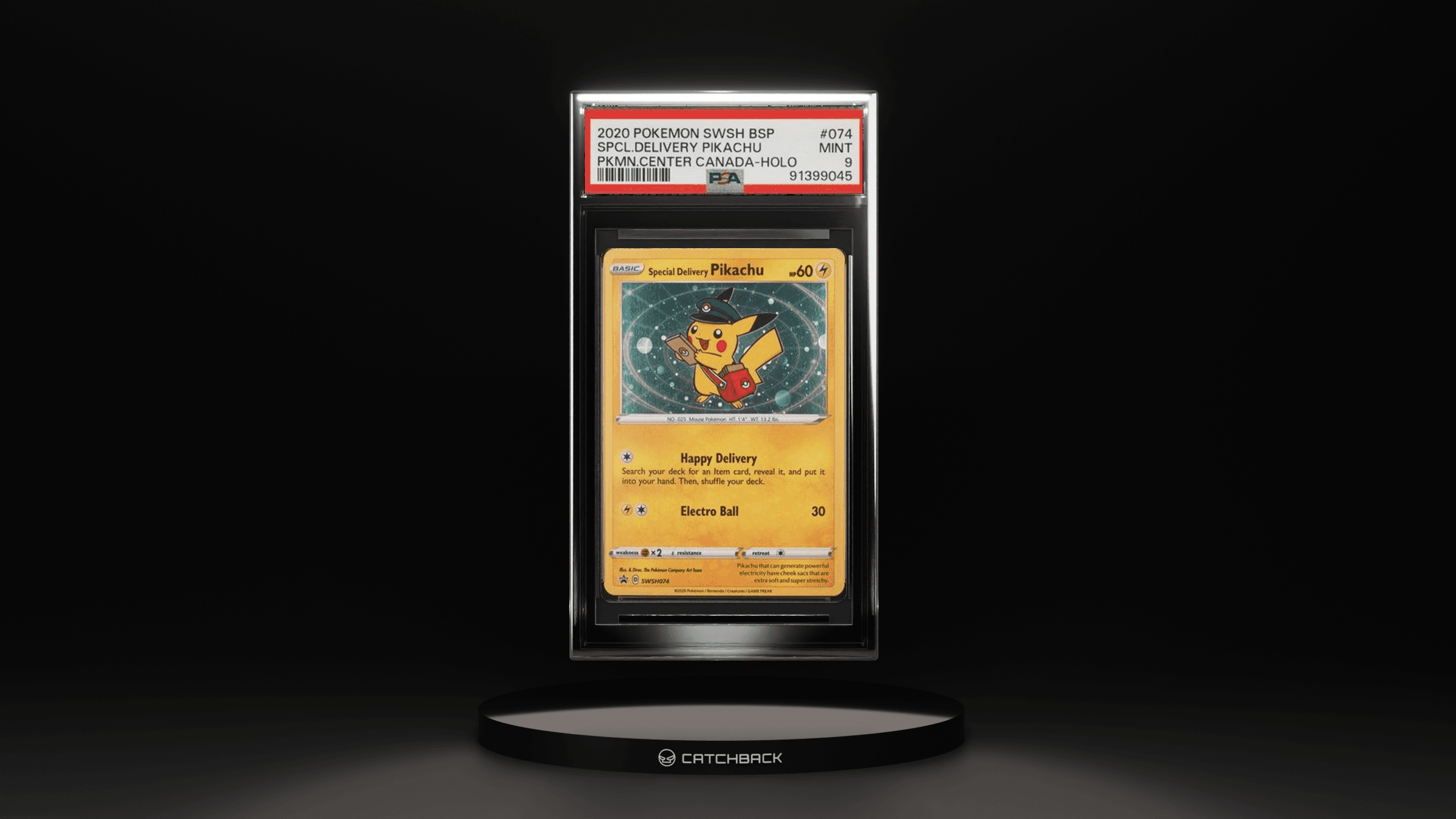 Spcl.delivery Pikachu Pkmn.center Canada-holo