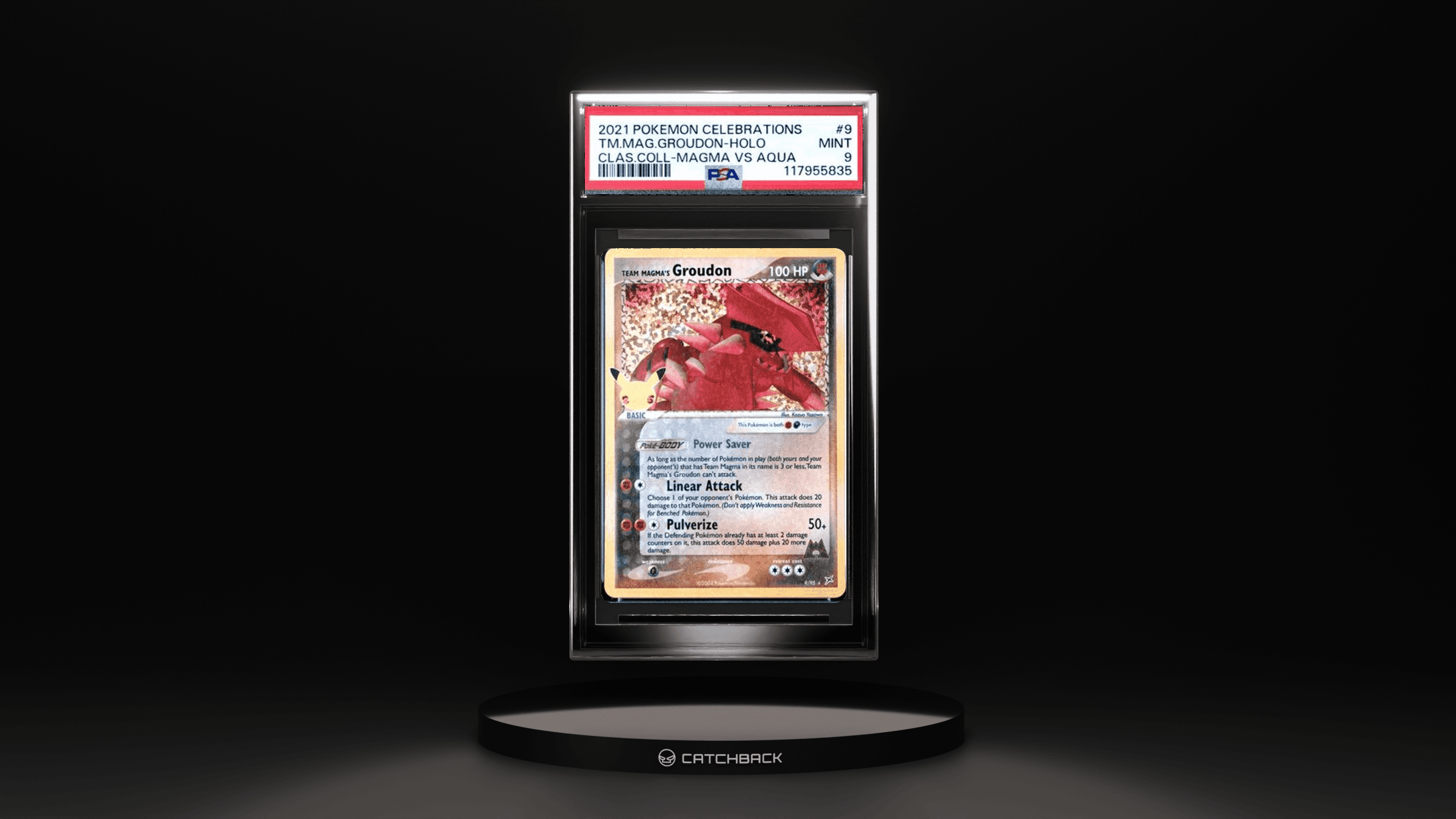 Tm.mag.groudon-holo Clas.coll-magma Vs Aqua