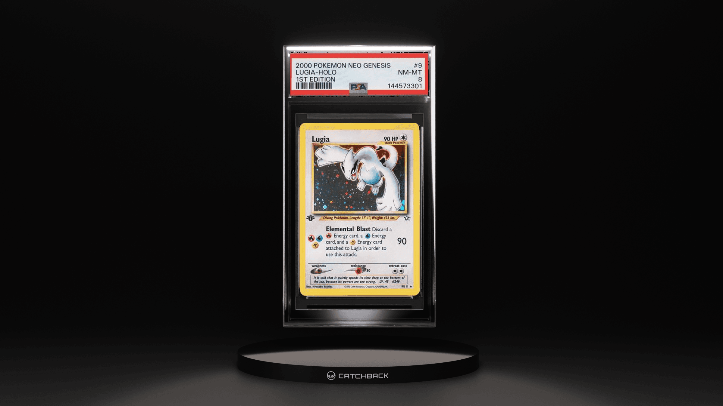 Lugia-holo 1st Edition