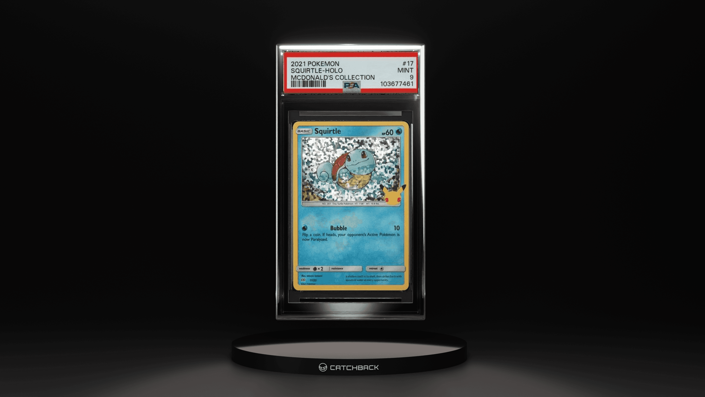 Squirtle-holo Mcdonald's Collection