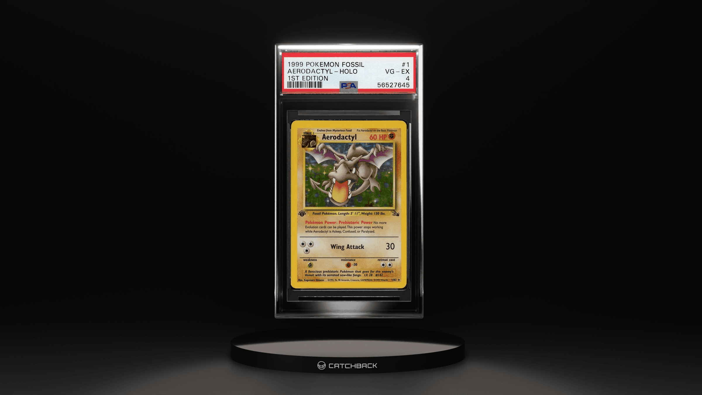 Aerodactyl-holo 1st Edition