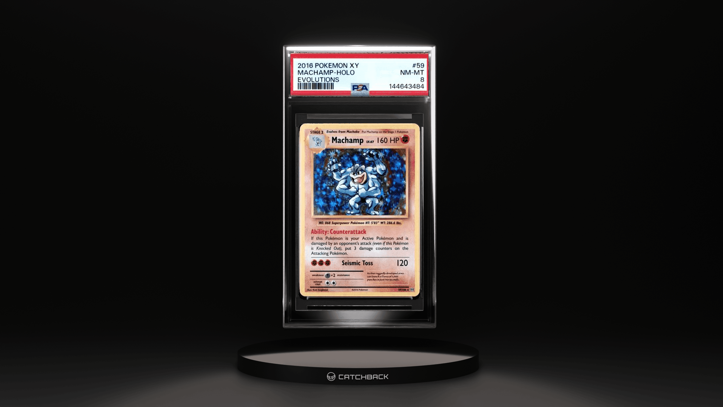 Machamp-holo Evolutions