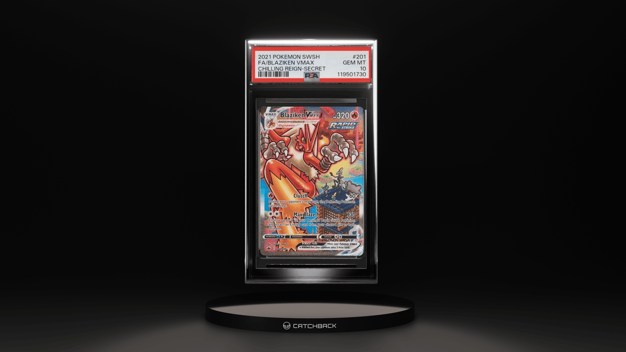 Blaziken Vmax Alternate Art