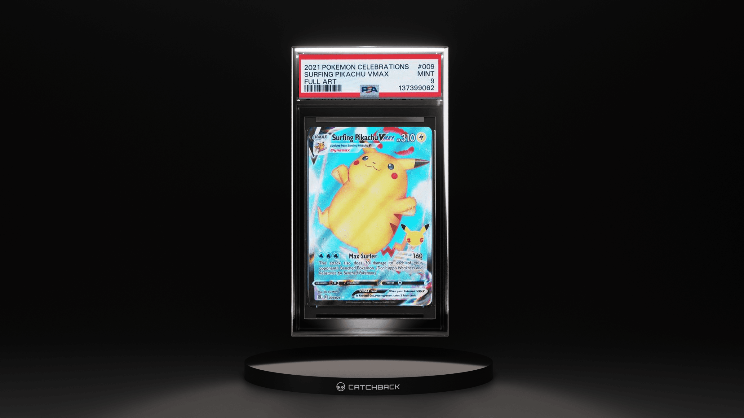 Surfing Pikachu Vmax Full Art